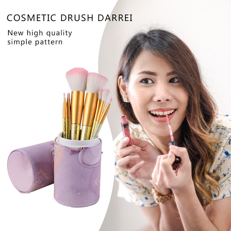 Women Outdoor Makeup PU Bag Cosmetic Brush Pen Storage Organizer Waterproof B