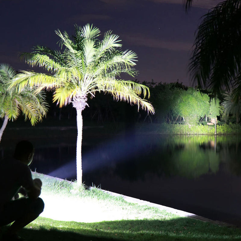 Defense Flashlight - Waterproof COB LED Torch for Outdoor Camping Survival