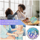 Storage Plate Drop Glue Mould Reusable Handmade Jewelry Organizer Maker Mou