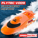 Flytec V009 RC Boat Waterproof 2.4GHz 30km/h Ship with 3 Battery (Orange)