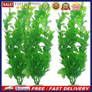 3PCS Artificial Plastic Underwater Grass Green Plant for Fish Tank Aquarium