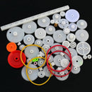 Gear Kids Gift Package Kit Plastic Gears DIY Gear Assortment Axle Belt Bushings