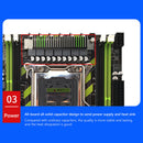 2011 X79G LGA SATA 3.0 PCI-E M.2 Slot for Xeon E5 Core i7 Computer