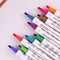Double Head Paint Pen Drawing Tools Fluorescent Marker Highlighter Pen Set