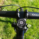 Bicycle Stem Top Beer Bottle Cap for 28.6mm Fork Tube Headset Cover (Black)