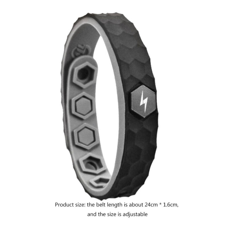 Adjustable Wireless Electrostatic Eliminator Anti-static Bracelet (Black) Newly