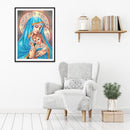 5D DIY Diamond Painting Character Special Shaped Drawing Kits Home Decoration