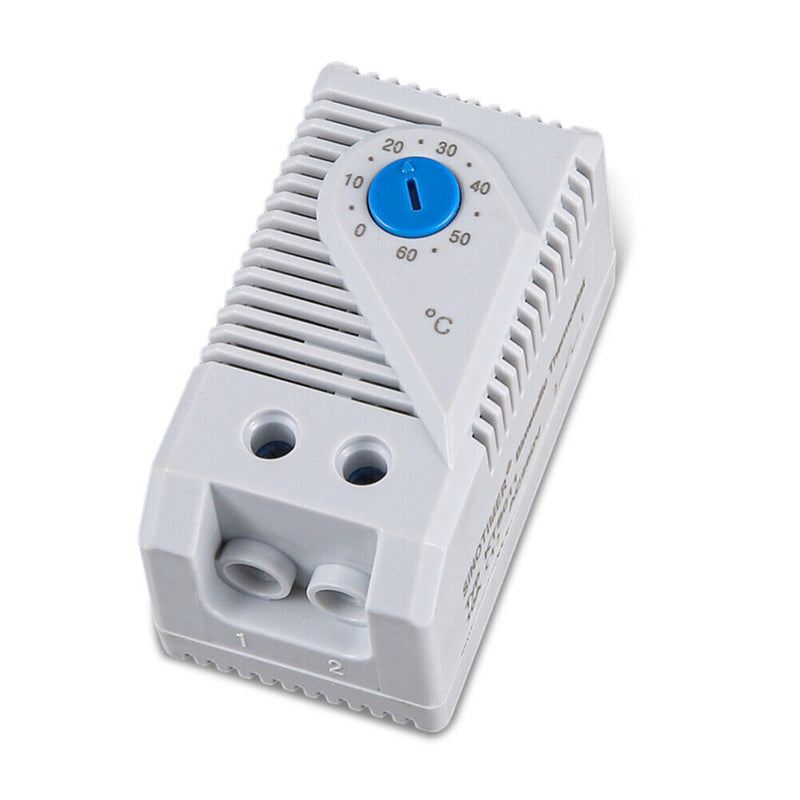 Plastic 0-60 Degree Cabinet Mechanical Temperature Controller Thermostat Sw