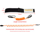 #A Bodyboard Safety Spring Hand Rope Stand Up Paddle Leash Straps Accessories