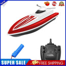 LSRC-B8 2.4GHz Radio RC Racing Boat Waterproof Ship with Battery (Red)