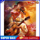 Violin Playing Oil Paint By Numbers Wall Art Posters Craft Kit Home Decor