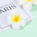 Hair Accessories Gift Hair Clip Beach Seaside Flower White Plumeria Hairpin