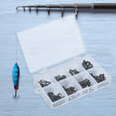 80pcs/Box Fishing Rod Guide Tip Multi-Size Sea Rods Guide Ring Fishing Tools