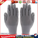 PU Gloves Worker Driver Builders Gardening Protective Safety Grey Mittens Newly