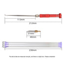 2 in 1 Fishing Knotter Tying Tools Fish Hooks Remover Knot Picker (Red) Newly