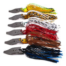 6x Iron Metal Sequins Lures 11g Sea Fishing Metal Plate Sinking Lead Jig Bait