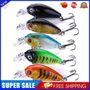 4.5cm 4g Wobbler Fishing Lure Crankbait Mini Bait Fishing Tackle (5pcs)