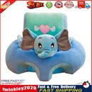 Creative Cartoon Baby Sofa Cover Learn to Sit Seat Feeding Chair Case (D) Newly