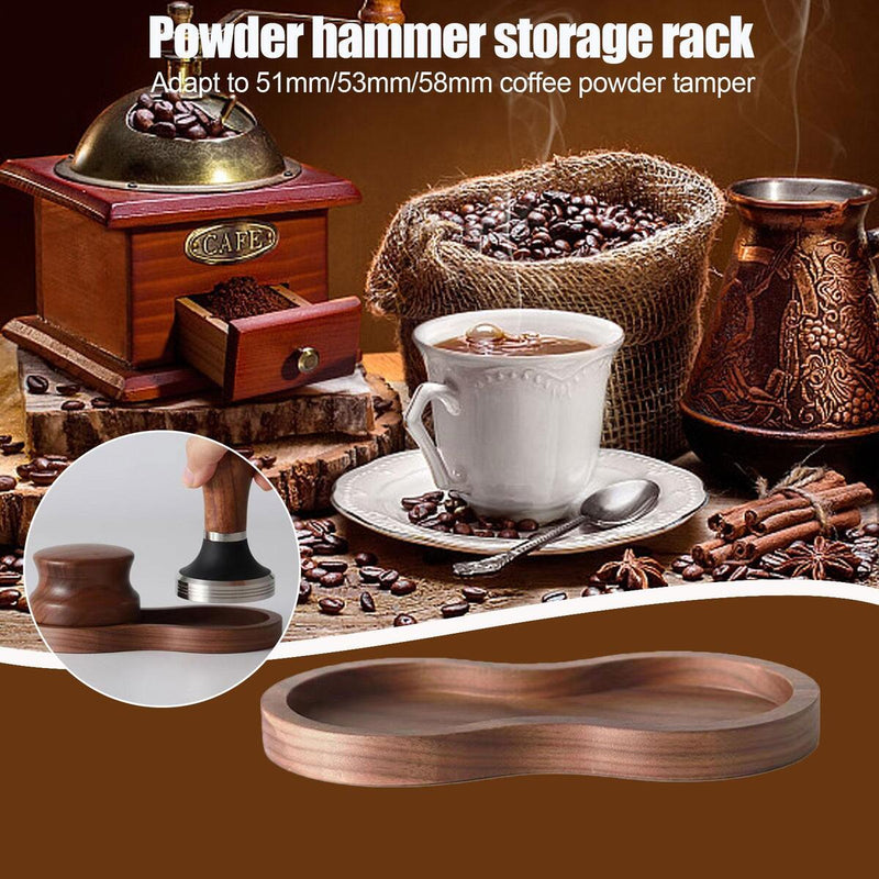 Coffee Tamper Coffee Press Tool Wood Base for Press Coffee Powder.