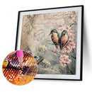 5D Diamond Painting Kit Flower Birds Full Round Drill DIY Animal (B2597) Newly