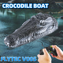 Flytec V005 Waterproof 2.4GHz Alligator Head Electric RC Racing Boat Black