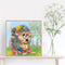 Diamond Painting Kit Hedgehog Full Round Rhinestone Wall Picture