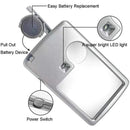 Reading With LED Light Jewelry Loupe Card Type Magnifiers Magnifying Glass