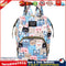 Fashion Women Printing Mummy Diaper Bag Nappy Large Handbag (Gray Cats) Newly