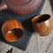 Wooden Cup Wood Coffee Tea Beer Juice Water Mug Primitive Handmade 5.5*4.5 B7S6
