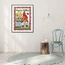 5D Diamond Painting DIY Cartoon Gnome Full Round Drill Mosaic Picture Kit Dec