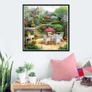 Shinyamal JinHongHuaMaoYi 5D DIY Full Drill Diamond Painting Garden Cross Stitch S