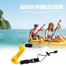 Kayak Paddle Leash Surfboard Safety Leash Rope Surfing Accessories (Yellow)