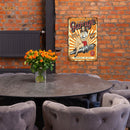 20x30cm Retro Metal Tin Sign Character Bar Room Wall Pendant Plaques (1) Newly