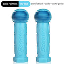 MTB Bike Handlebar Grips Cover Rubber Kid Tricycle Scooter Grip (Blue) Newly