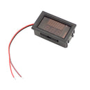 LCD Digital Dual Display Voltmeter Meter Battery Capacity Indicator (Red) Newly
