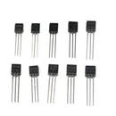 200pcs 10 Values Transistor Assortment BC327-BC558 Diode Assort Kit with Bo