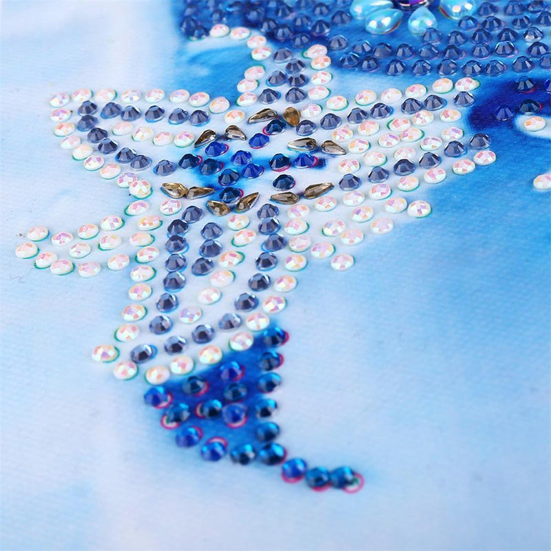 JUNERAIN 5D DIY Full Drill Diamond Painting Cross Stitch Embroidery Mosaic Dz128
