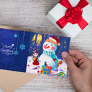 Christmas Card Special Shape Glitter Diamond DIY Cards Drill Kit (5DHK080) Newly