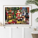 Santa Claus Christmas Tree 5D DIY Diamond Painting Kits Full Round Drill Decor
