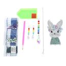DIY Diamond Painting Light Catcher Hanging Crystal Wind Chime (Rabbit) Newly