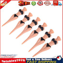 6pc/Set Plastic Bikini Lady Golf Tees Castle Tee Height Control 78mm Black Newly