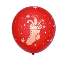 Kit Merry Christmas Party Banner Decor Confetti Balloon Latex Balloons Set