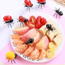12pcs Ants Cake Fruit Snack Picks Set Forks Tableware for Kitchen Party Ben