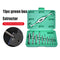 11pcs Broken Rusty Screw Bolt Extractor Set Stripped Stud Remover Drill Bit