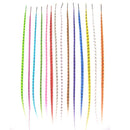 Feather Hair Extension Kit With ynthetic Feathers,Beads,Hook hot.