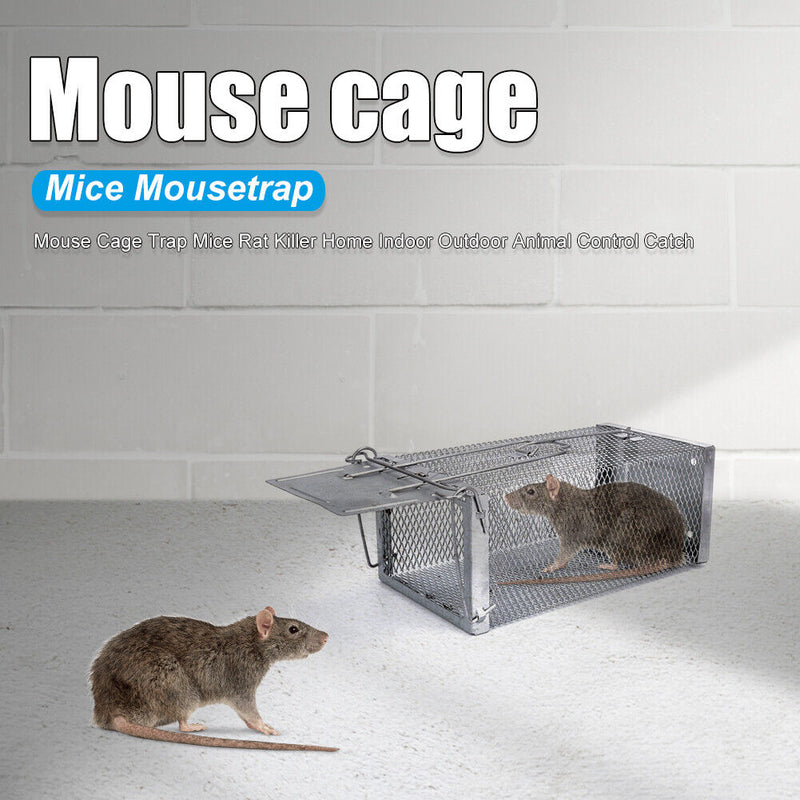 Mouse Cage Trap Mice Rat Killer Home Indoor Outdoor Animal Control Catch  Newly