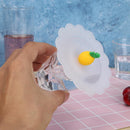 Silicone Heat-resistant Dust-proof Cup Lid Universal Bowl Cover (Pineapple)