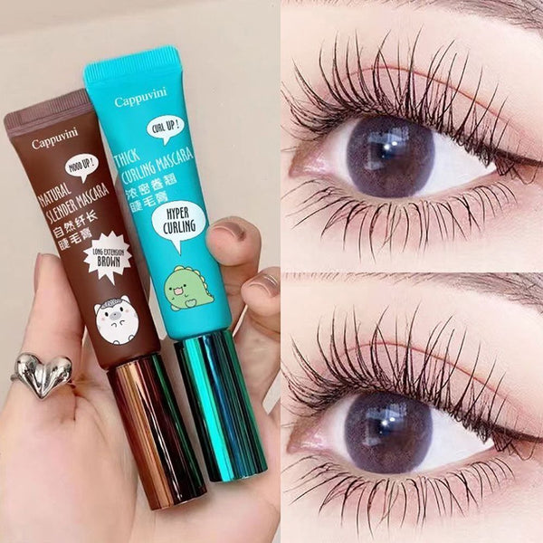 Waterproof Black Browm Eye Lash Eyelash Extension Mascara 4D Silk Fiber