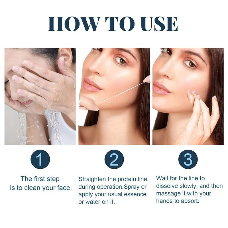 Lift Thread Chin Lift Thread Face Lifting Thread Collagen Silk Thread