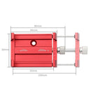 Aluminium MTB Bicycle Bike Phone Holder Handlebar Cycling Bracket (Red)